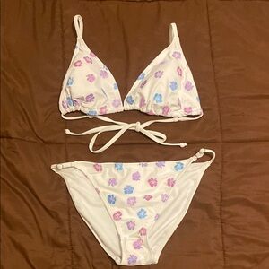 Floral Print Bikini Set